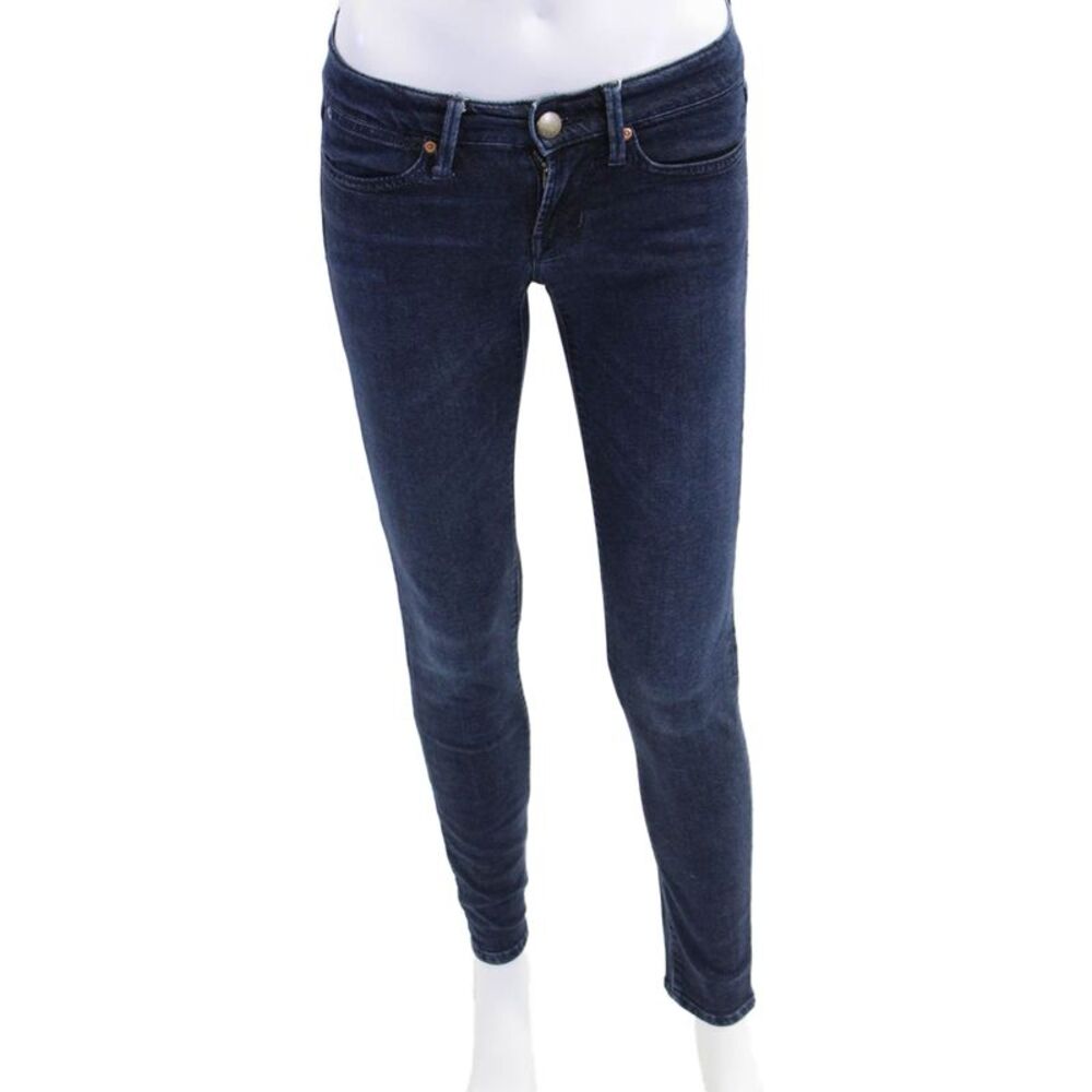 1969 Womens Cotton Blend Five Pocket Low-Rise Leggings Jeans Blue Size 25